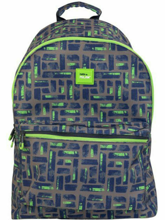 Milan Maze Schulranzen Rucksack Junior High-High School Grün