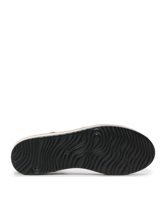 Women's Ankle Strap Platforms Black