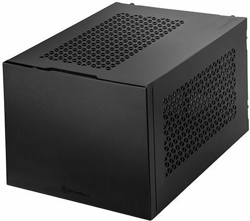 Silverstone Sugo 15 Mini Tower Κουτί Υπολογιστή Μαύρο