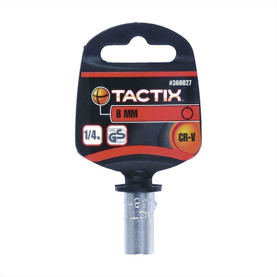 Tactix Карудаки Шестограм с Каре Приемник 1/4" Диаметър 8mm 1бр