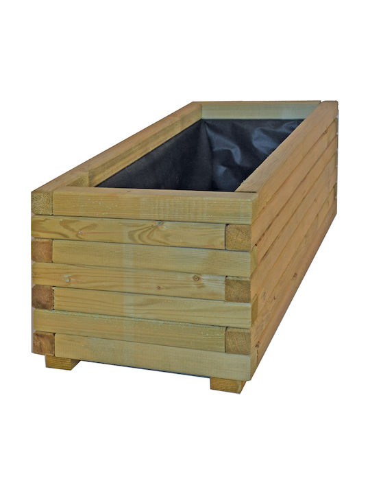 Showood Ζαρντινιέρα Ξύλινη Καφέ 90x40x33εκ.