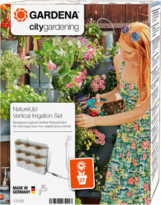 Gardena Set Vertikale Bepflanzung Ecke NatureUp! Set 3 Töpfe Kunststoff