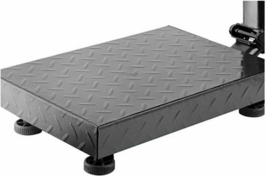 Total Electronic Platform Scale with Column with Weighing Capacity of 300kg and Division 50gr
