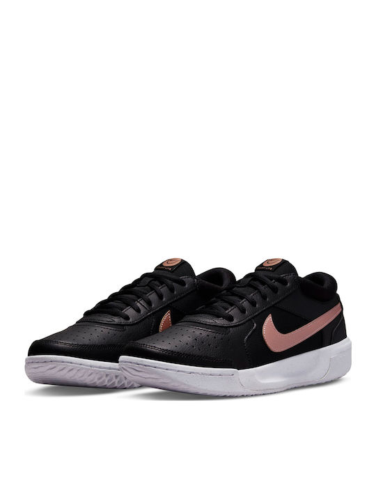 Nike Zoom Lite 3 Women's Tennis Shoes for Hard Courts Black / Mtlc Red Bronze / White