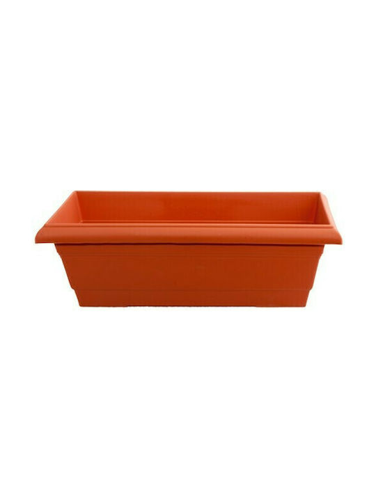 Miltoplast Anthea Νο413 100x27x21 Planter Box 100x21cm Terracotta