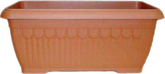 Atmosphera Athina Кутия за саксии Пластмаса Теракота 60x32x32см.