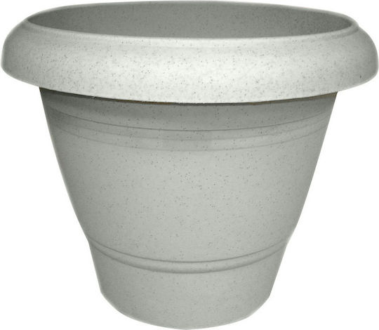 Atmosphera Festone Ghiveci De Flori Din Plastic Gri 32x32x26cm 10.04.0202A