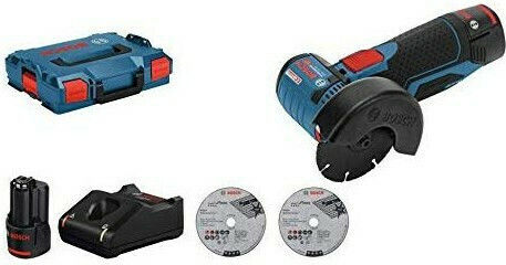 Bosch GWS 12V-76 Grinder Mini 76mm Battery 2x3Ah