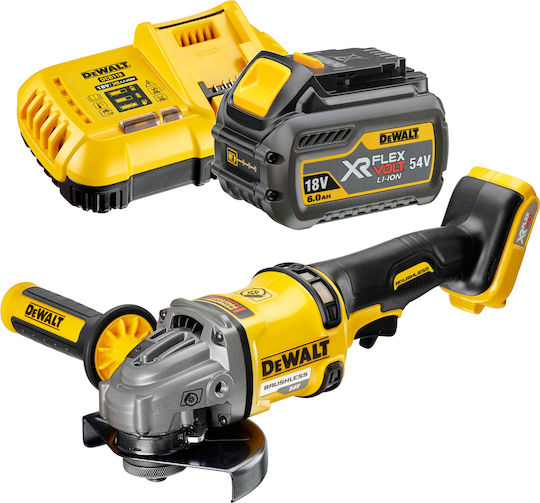DEWALT DCG414T1 Grinder 125mm Battery Brushless 1x6Ah