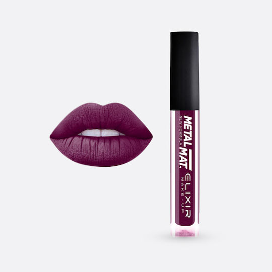 Elixir Liquid Metal Mat Long Lasting Lichid Ruj Metalic 431 Metallic Violet 10.2ml