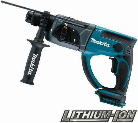 Makita Impact Demolition Hammer Battery 18V Solo with Chuck SDS Plus