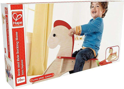 Hape wooden Rocking Toy Horse for 10++ months Beige