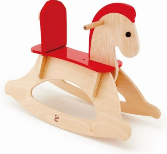 Hape Wooden Rocking Toy Horse for 10+ months Beige