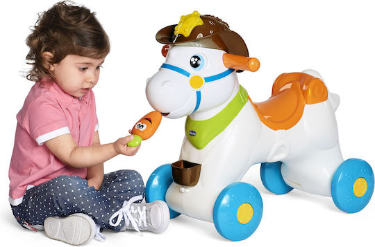 Chicco Baby Rodeo Schaukelspielzeug Pferd für 12++ Monate mit Geräuschen & Musik für ein Gewicht bis zu 25kg Mehrfarbig