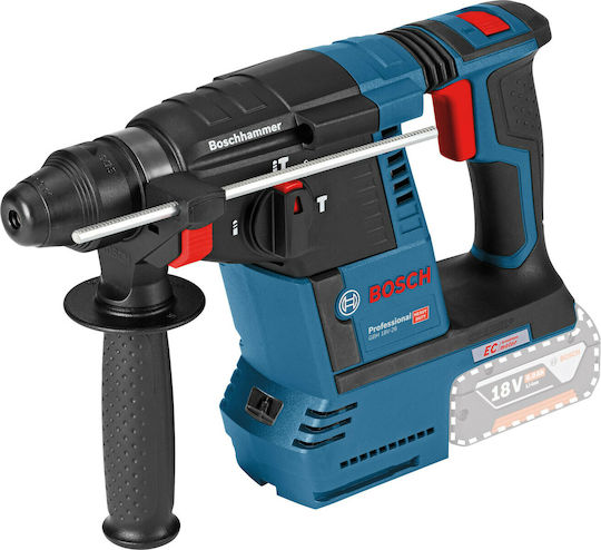 Bosch GBH 18V-26 F Professional Κρουστικό Σκαπτικό Πιστολέτο Μπαταρίας Brushless 18V Solo με Υποδοχή SDS Plus / Ταχείας 0611910001 0 611 910 001