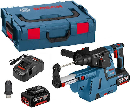 Bosch GBH 18V-26 F Professional Impact Demolition Hammer Battery Brushless 18V 2x6Ah with Chuck SDS Plus / Quick 0611910004