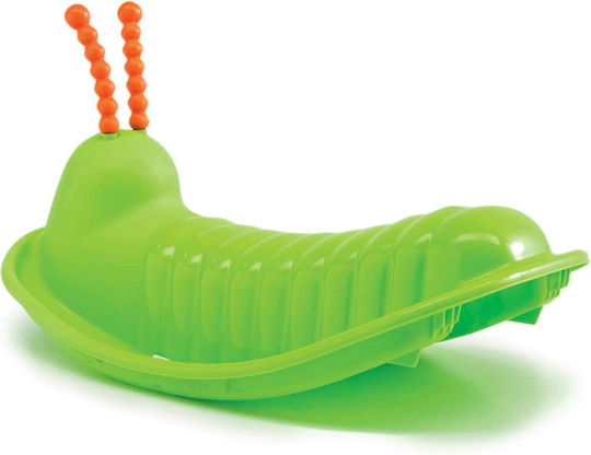 AMILA Schaukelspielzeug Caterpillar für 18++ Monate Grün