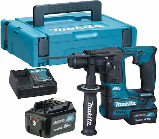 Makita HR166DSMJ Κρουστικό Σκαπτικό Πιστολέτο Μπαταρίας Brushless 12V 2x4Ah με Υποδοχή SDS Plus HR166DSMJ
