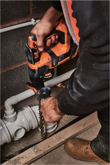 AEG Tools BBH18BL-0 Κρουστικό Σκαπτικό Πιστολέτο Μπαταρίας Brushless 18V Solo με Υποδοχή SDS Plus 6230315 4935464751