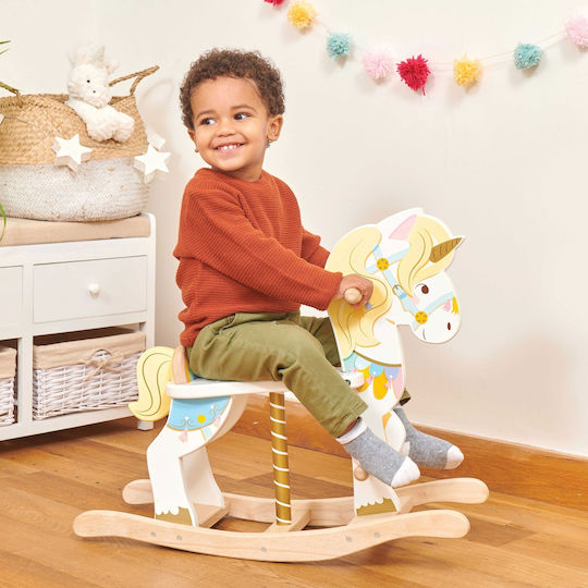 Le Toy Van Schaukelspielzeug Einhorn für 12++ Monate Weiß