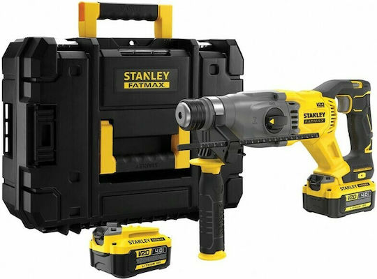 Stanley Κρουστικό Σκαπτικό Πιστολέτο Μπαταρίας Brushless 18V 2x4Ah με Υποδοχή SDS Plus SFMCH900M22