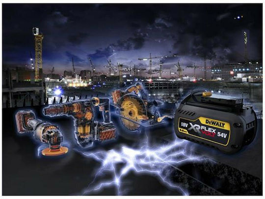 DEWALT DCH323T2 Impact Demolition Hammer Battery Brushless 54V 2x6Ah with Chuck SDS Plus DCH323T2