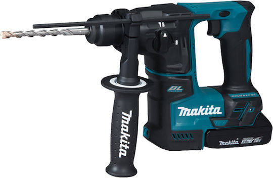 Makita DHR171RTJ Impact Demolition Hammer Battery Brushless 18V 2x5Ah with Chuck SDS Plus DHR171RTJ