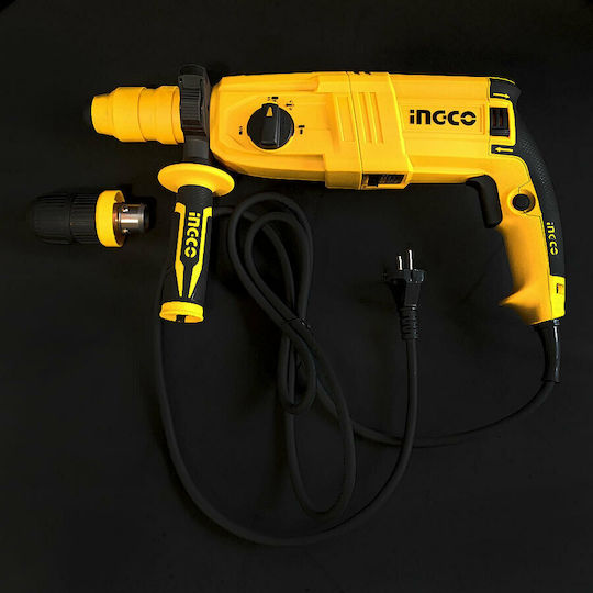 Ingco Κρουστικό Σκαπτικό Πιστολέτο Ρεύματος 800W με Υποδοχή SDS Plus
