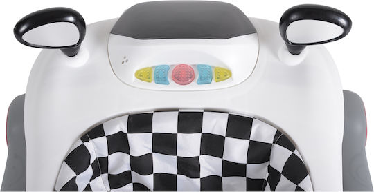 Cangaroo Chess Baby Walker with Music for 6+ Months White