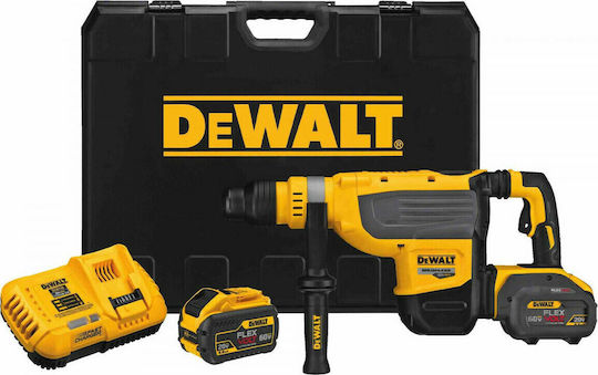 DEWALT DCH614N Κρουστικό Σκαπτικό Πιστολέτο Μπαταρίας 54V Solo με Υποδοχή SDS Max DCH614N