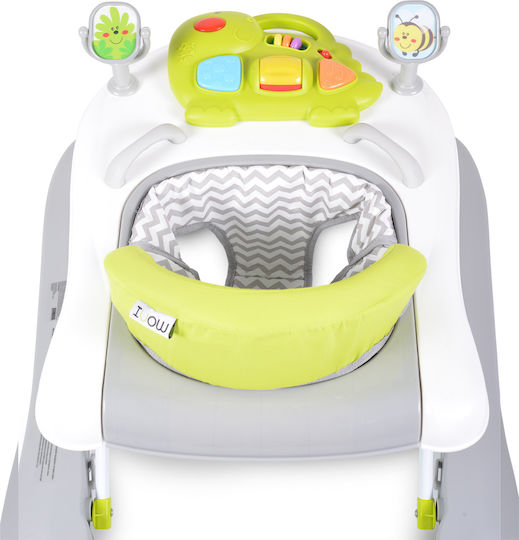 Cangaroo Ramble Baby Walker with Music for 6+ Months Green