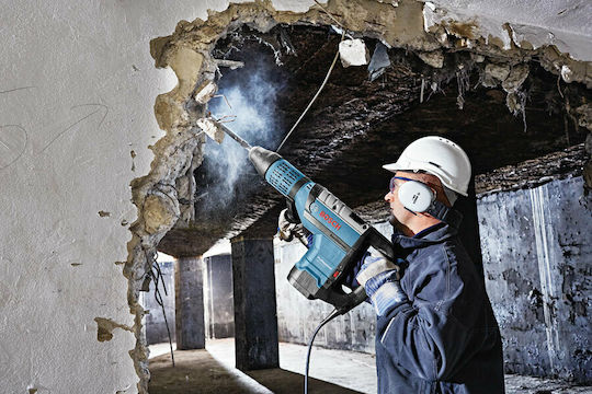 Bosch GBH 12-52 D Professional Impact Demolition Hammer Electric 1700W with Chuck SDS Max 0611266100