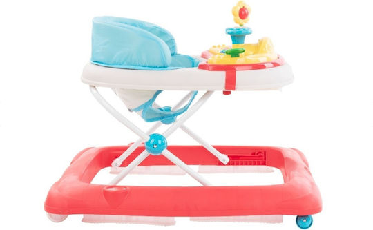 Kikka Boo Misty Baby Walker with Music Red