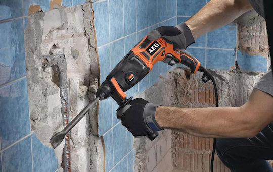 AEG Tools KH 24IE Κρουστικό Σκαπτικό Πιστολέτο Ρεύματος 800W με Υποδοχή SDS Plus 4935451555