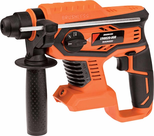 Krausmann Impact Demolition Hammer Battery 20V Solo with Chuck SDS Plus U98020-00Β