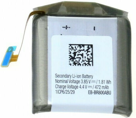 Battery Original Eb-br800abu 472mah Samsung Galaxy S4 Gear Watch 46mm Sm-r800 Sm-r805
