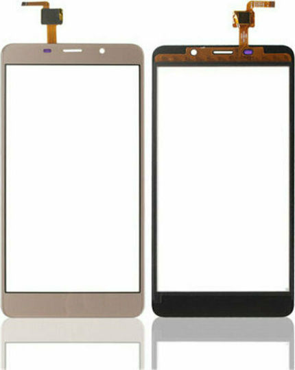 Μηχανισμός Αφής για Leagoo M8 (Χρυσό)
