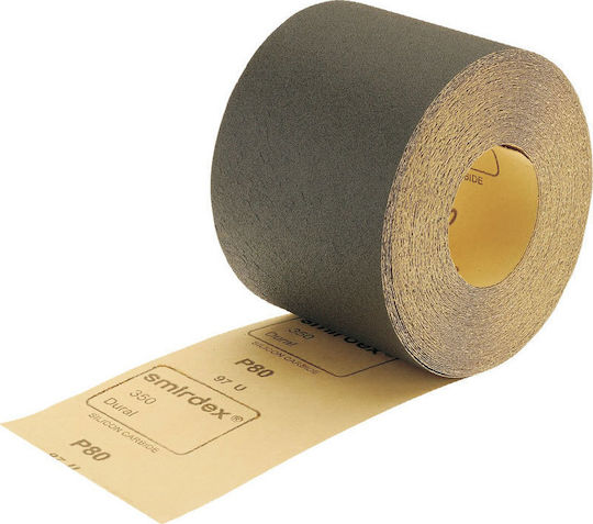 Smirdex Black Sandpaper 350 Dural Sanding Roll K24 200mmx1m