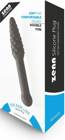 Zenn Double Fun Πρωκτικός Δονητής Μαύρος 23.5cm