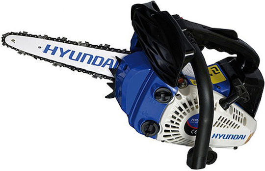Hyundai HCS 2500 G CV Pruning Gasoline Chainsaw 2.9kg with Blade Carving Blade 25cm and Easy Start
