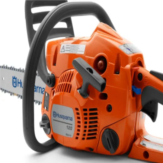 Husqvarna 120 Mark II Αλυσοπρίονο Βενζίνης 1.9hp 4.85kg με Λάμα 40cm και Easy Start