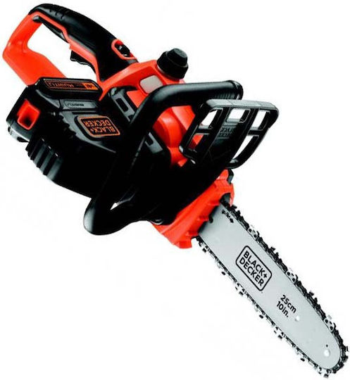 Black & Decker Battery Chainsaw 1x2Ah 18V 3.1kg with Blade 25cm -QW