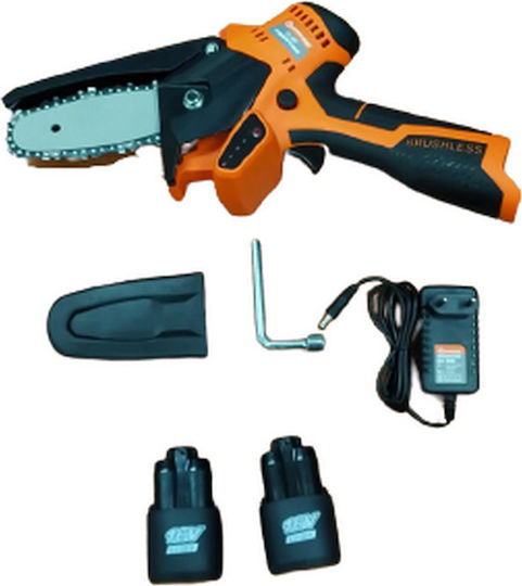 Miyake CS-1601 Κλαδευτικό Αλυσοπρίονο Μπαταρίας Brushless 16V 1.656kg με Λάμα 10cm