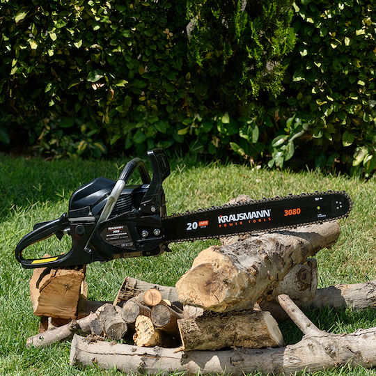 Krausmann Αλυσοπρίονο Βενζίνης 3.2hp 5.5kg με Λάμα 50cm και Easy Start