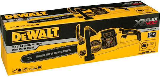 DEWALT Solo Battery Chainsaw Solo Brushless 54V 5.68kg with Blade 40cm