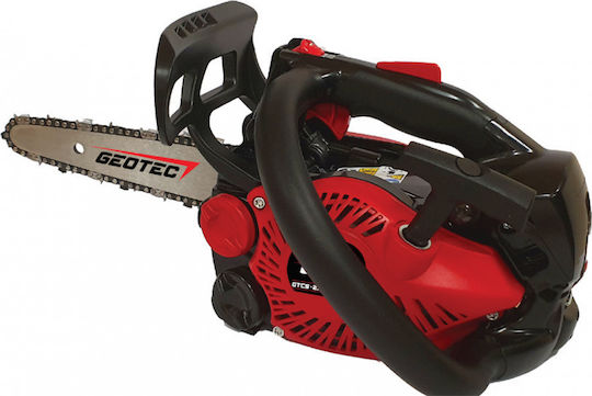 Geotec GTCS 2500 C Gasoline Chainsaw 3.1kg with Blade Carving Blade 25cm and Easy Start