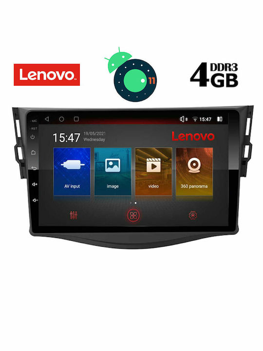 Lenovo Car-Audiosystem für Toyota RAV 4 2006-2012 (Bluetooth/USB/AUX/WiFi/GPS/Apple-Carplay) mit Touchscreen 9" DIQ_SSX_9731