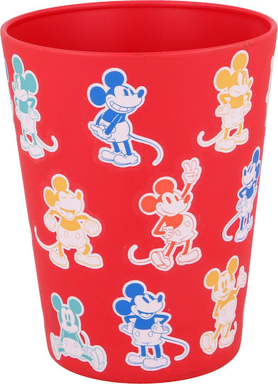 Stor Baby Cup Mickey Mouse made of Plastic Red 390ml