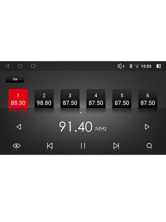 Lenovo Car-Audiosystem für Toyota Yaris 2006-2011 (Bluetooth/USB/AUX/WiFi/GPS/Apple-Carplay) mit Touchscreen 9" DIQ_SSX_9736