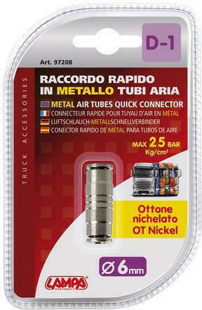 Lampa D-1 Connector Metallic 6mm